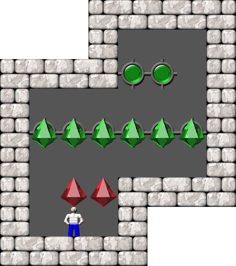 Sokoban Yoshio Murase's Hand-Made level 47